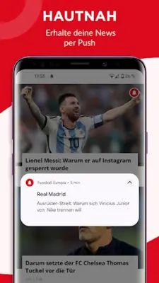 Fussball Europa android App screenshot 2